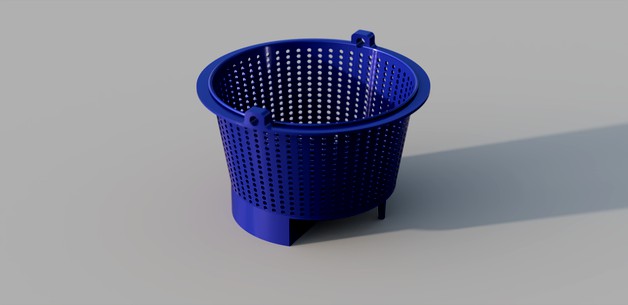 Pool Skimmer Basket v2 by vitaly12