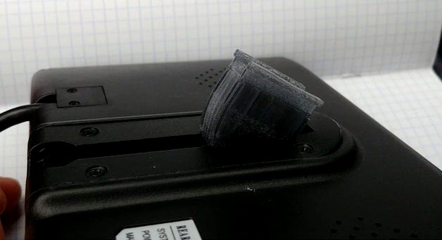 Display holder (Jumpy, Expert, Scudo, Citroen)  by ElectroDiy