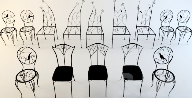Chairs in marakanskom style