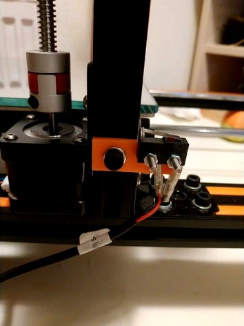 Z axis end stop limit switch mount for Anet E16 & Anet E12 by stratigakis_george