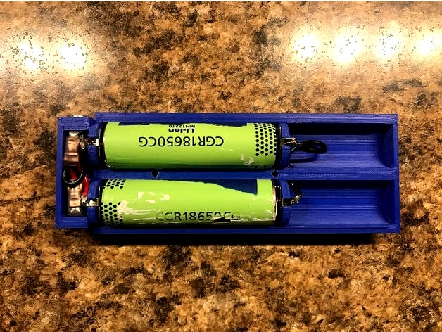 Paslode 18650 battery upgrade by TheFrugalBerry