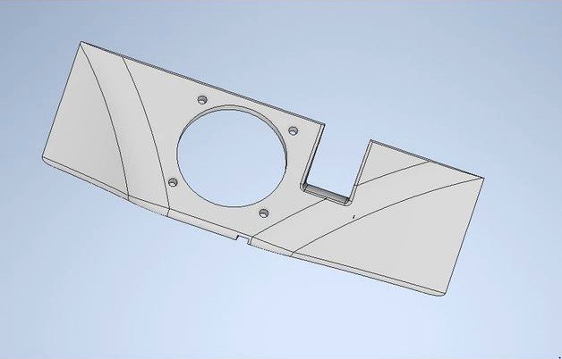 Intake and Exhaust Fan Ducts Artillery Sidewinder V4 by jaimepb86