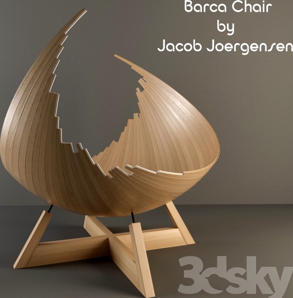 Barca Chair by Jacob Joergensen