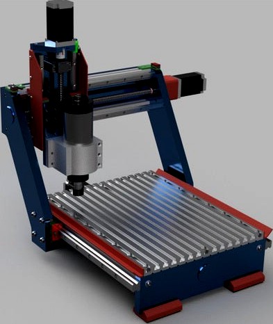 Rock Solid CNC Router with 1.5KW spindle by lorinczroby