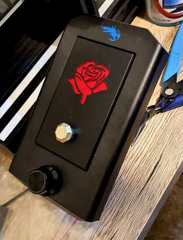 Ender3 v2 Display Cover (Rose) by MorfCRD