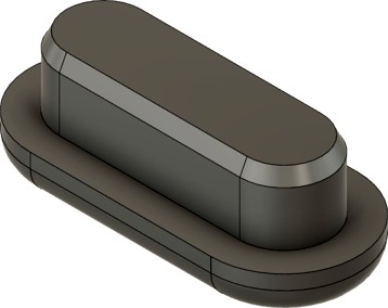 Toilet seat bumper by Albertowue