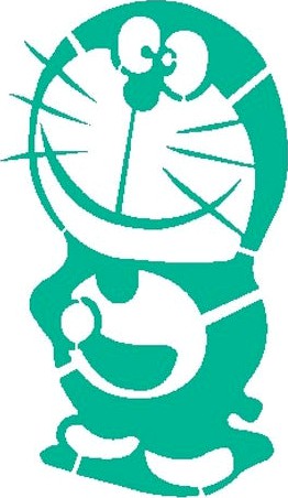 Doraemon stencil by Longquang