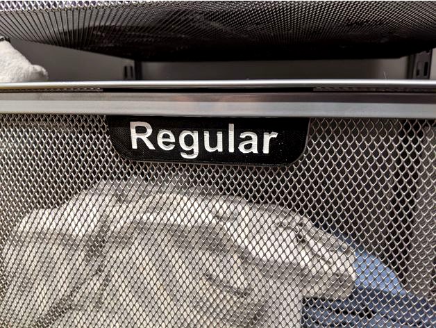 Elfa Mesh Drawer Label by mattster98