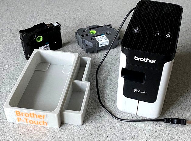 Box Utility Case for Brother P-Touch Labelprinter by Trierscheid