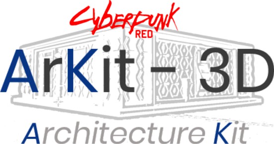 ARKIT - 3D - CyberP - Wall6 by Technophilist