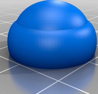 Evolve skateboard GTR power button cap by Pierredlv