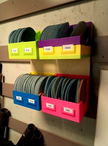 Sandpaper pads holder (125mm) by panWiadr0