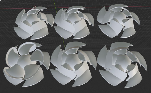 Conical Fence CPU Fan Series by 3DPrintAir