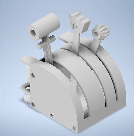 Throttle Quadrant for Flight Simulator by artlazza