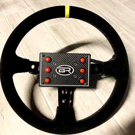 Oval Button Box Sim Racing by KinGCruM4o1