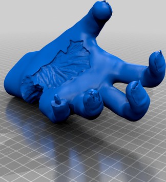 Zombie Hand by 3d_Thing