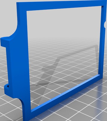 Cache ecran Artillery X1/ Screen Cover Artillery X1 by KryoNight