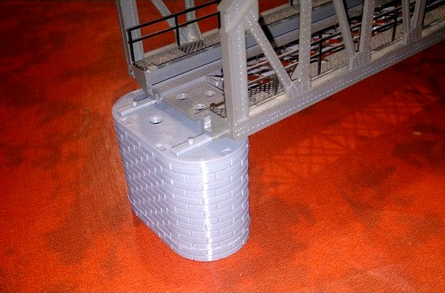 Pillars for Märklin bridges (compatible 7252 / 7253) by ccs66