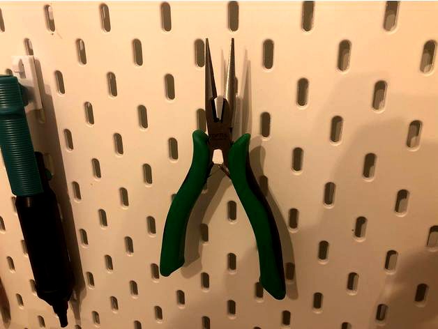 IKEA Skadis pliers holder by alexeyzel