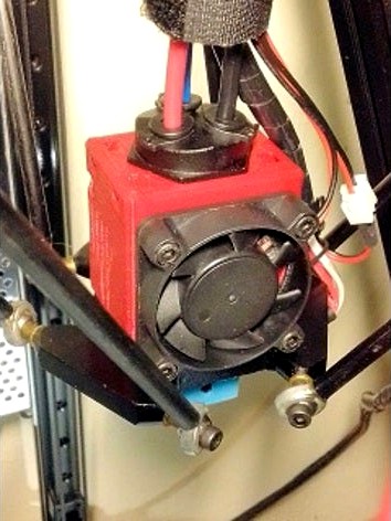 3 in 1 out Hotend Conversion, Anycubic Linear Plus Kossel Printer by wt808