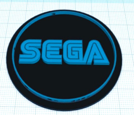 Sega Modular Logo Insert by rkxone