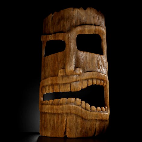 Tiki mask by Mads_S