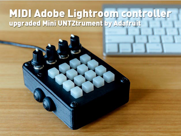 MIDI Adobe Lightroom controller by mkey05