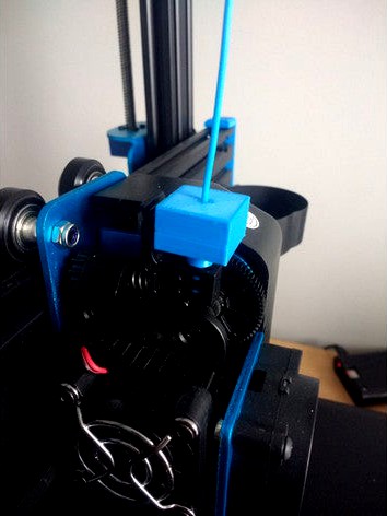 Artillery Sidewinder X1 - Filament cleaner by Tetsumaki