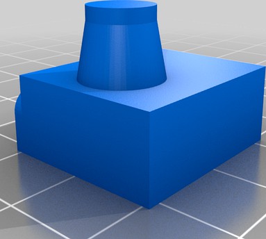 Stampo per coperchio in silicone hotend Geeetech A10 mold sock by duegi