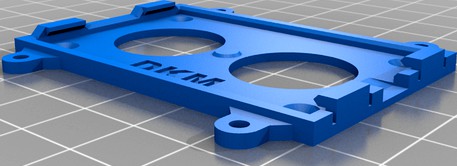 Matek F405/F722 Wing Mounting plate (Click on) by TurboCinqy