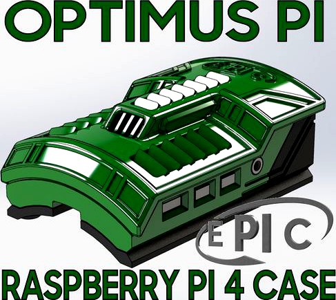 ePIc PI Optimus Pi ( raspberry pi 4 case / enclosure ) by Tripnutz