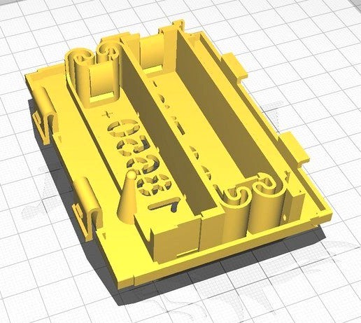 Lego EV3 battery holder 18650 by PioHS