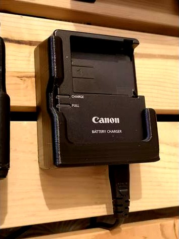 Canon LC-E8E Charger Wall Mount by Stillwave