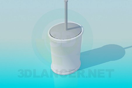 3D Model Toilet brush