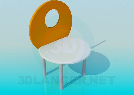 3D Model Children&#039;s stool