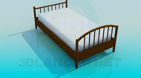 3D Model Bed for child