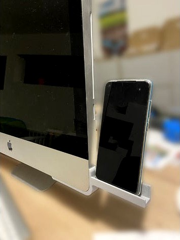 iMac phone / smartphone / iphone holder - stand by wallprint