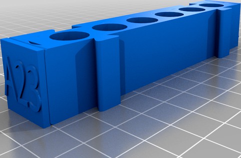 Modular Battery Holder A23 section by EJP1951