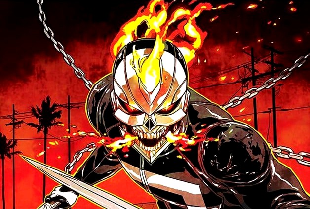 Ghost Rider Robbie Reyes Mask by TheArtMaster01916