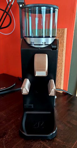 Rancilio Rocky Doserless Conversion by Seanery