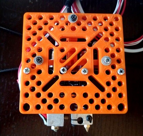 E3DV6 Carriage on universal plates by fy3d