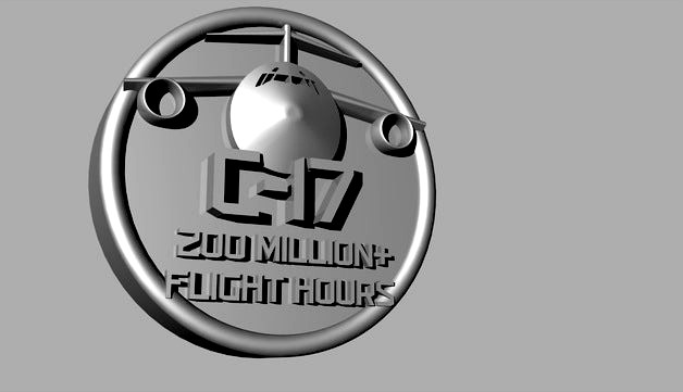 C-17 Flight Token by re3dprinting