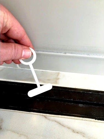 Linear shower drain removal tool by jcdoll