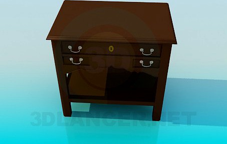 3D Model Cupboard