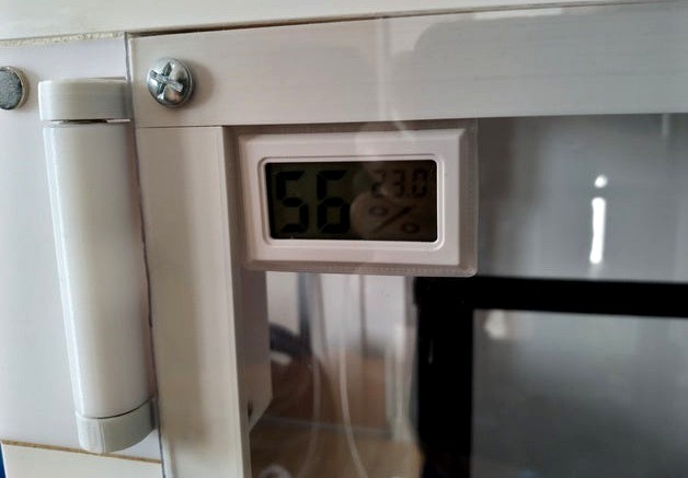 Sensor holder for IKEA Lack enclosure by BenjiP