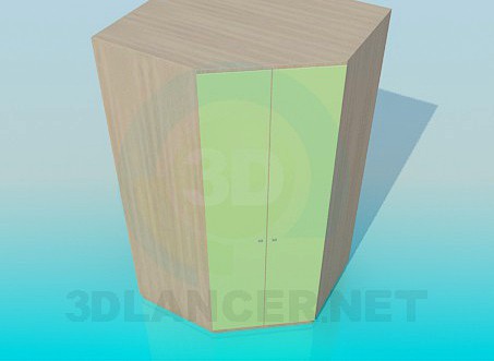 3D Model Corner cabinet