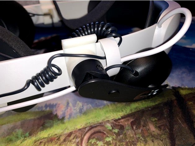 Vive DAS Headphone Adapters for Oculus Quest 2 Elite Strap by sekazi