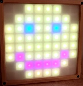 Mozajk matrix display by hexatron