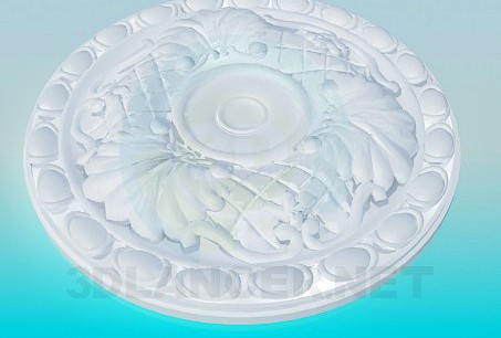 3D Model Ceiling outlet