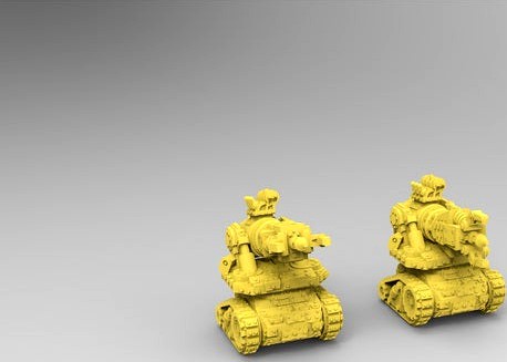 Grot Mechanized Artillery by maz3r